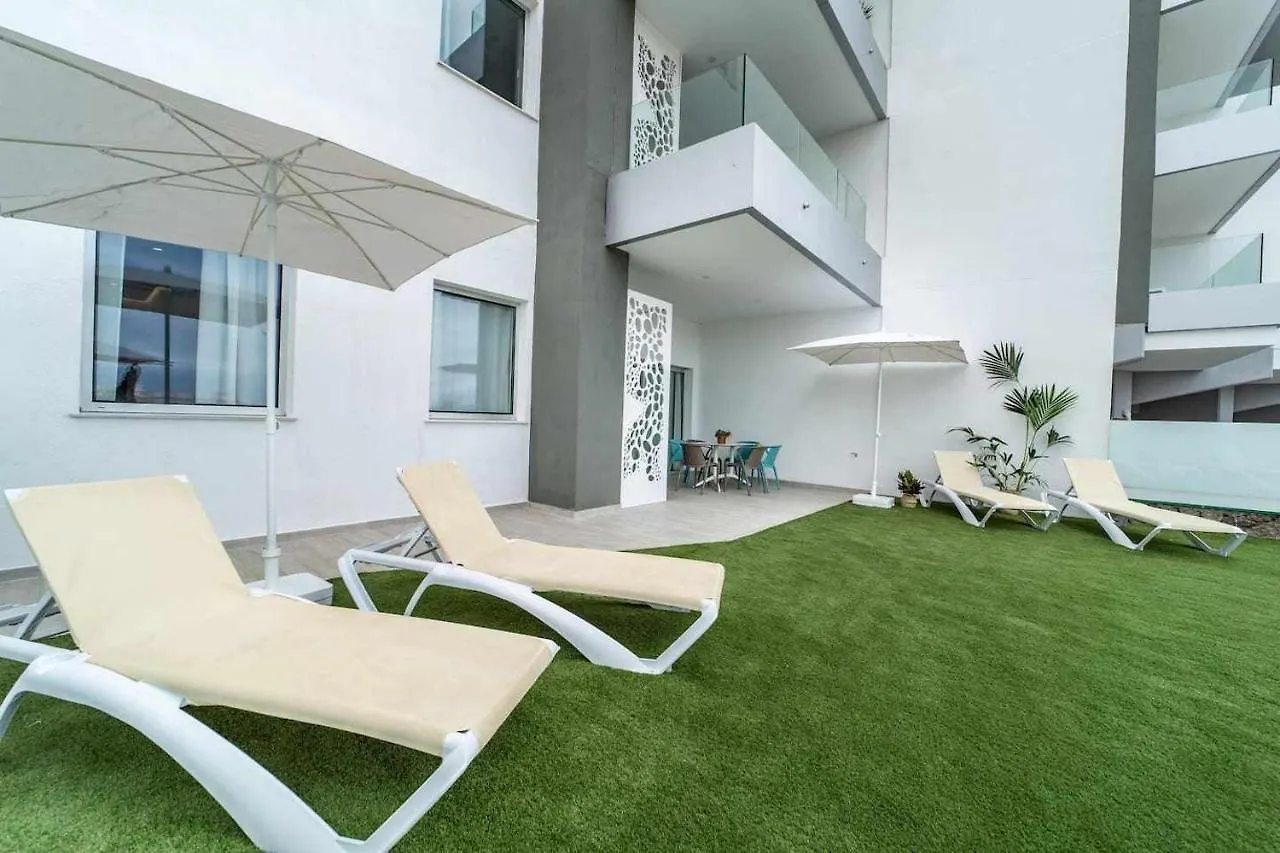 Lägenhet Ocean Garden Suite 10 Con Jardin Privado Costa Adeje